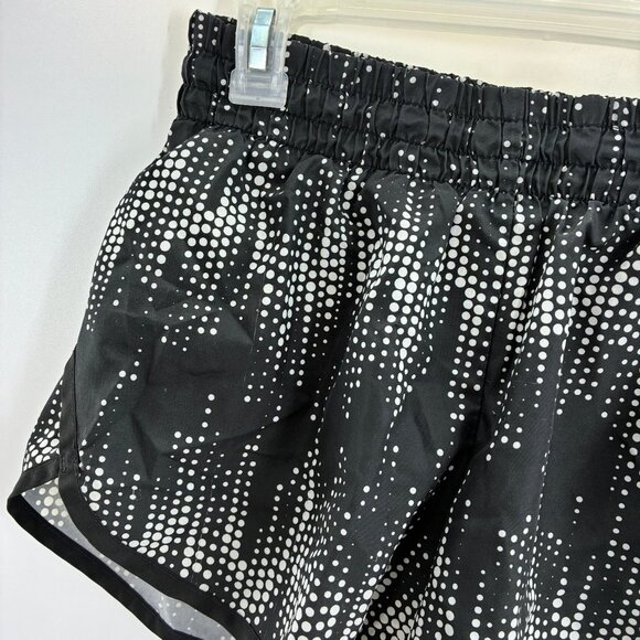 Danskin Now Women's Activewear Shorts Black White S Polyester - Picture 2 of 6